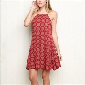 Brandy Melville Red Abigail Dress